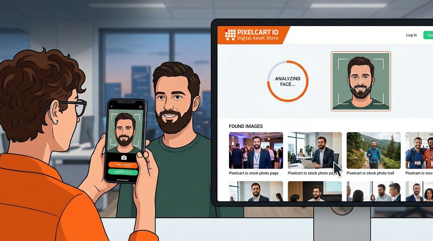 AI Face Search: Athletes find their photos instantly with selfie upload. They can bookmark and buy later or add to cart and checkout.